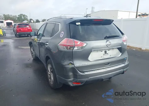 2014 Nissan Rogue Sl from USA, damaged, VIN 5N1AT2MT8EC867689